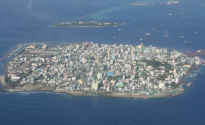 Malé, the capital of Maldives
