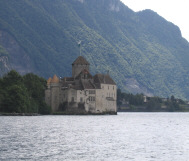 The Castle of Chillon on Lake Geneva, Switzerland
